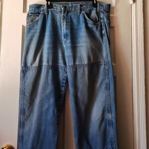 Vintage Dickies Relaxed Fit Jeans W36 - Unisex Light Wash Denim Carpenter Pants
